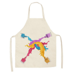 K&uuml;&uuml;nte kosmeetika ilu jaoks K&ouml;&ouml;kMajaPuuvillLine Linane p&otilde;ll kokandussalong Toiduvalmistamine Toiduvalmistamine T&auml;iskasvanutele Bavaglino Delantal 47x38cm