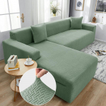 Jacquard Stretch diivani kate Spandex elastsed sektsioondiivanikatted elutoa jaoks Chaise Longue diivanikate 1/2/3/4-kohaline 1Pc 1-seat 90-140cm