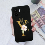 Xiaomi Redmi A1+ A2+ Plus 10C 12C 11A 9A 8A Pro &uuml;mbrise tagakaas Matt P&otilde;rutuskindel pehme silikoon kandiline telefonikotid Lilled Kirjad Redmi kaitseraua jaoks Redmi 12C