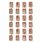 24 tk j&otilde;ulukommikotid lumememm multifunktsionaalne konteiner k&uuml;psise k&uuml;psise jaoks s&uuml;nnip&auml;evakingitus