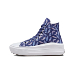 Converse Chuck Taylor All Star Move Platvorm K&otilde;rged GS Sulged Laste Tossud Lilla Tume-Lilla-Tolm Sinine-Pulsiga A01515C 35.5