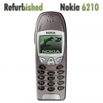Renoveeritud Nokia originaal Nokia 6210 GSM 900 / 1800 mobiiltelefon No charger hall v&auml;rv