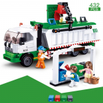 432 tk City pr&uuml;giauto mudel ehitusklotsid m&auml;nguklotsid kingitus lastele poistele lastele No Box