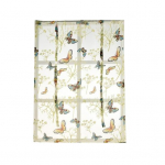 Rooma pimedate lillemustriga elegantne aknakardin koju 60cm x 120cm