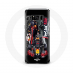 &Uuml;mbris Samsung Galaxy S8 pluss Vormel 1 Max Verstappen F1 Driver Red Bull 15 jaoks