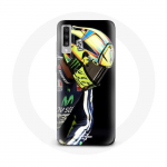 &Uuml;mbris Samsung Galaxy A50 Valentino Rossi mootorratta kiirusjuhi jaoks
