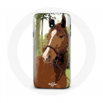 &Uuml;mbris Samsung Galaxy S5 Quarter Horse pruuni hobuset&otilde;u jaoks