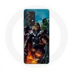 Coque pour Samsung Galaxy A52 Avengers film de super h&eacute;ros