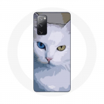 &Uuml;mbris Samsung Galaxy S20 FE T&uuml;rgi kaubiku kassi sinise silma ja kollase silmaga