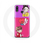 Coque pour Huawei P20 Lite BTS BT21 Cooky Et Tata Bangtan V Et Jungkook Fanart