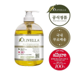 Olivella Face & Body Liquid Soap Lofragrance Free 500ml, 1 ea, 1 ea.