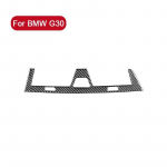 for BMW G30 5 Series 2018- Car Central Control Air Outlet Vent Decor Cover Trim Sticker Carbon Fiber Interior Accessories must