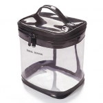 L&auml;bipaistev meigikott k&auml;epidemega PVC laia suuga tualett-tarvete kotike siseruumides 1 must