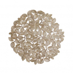 Youshengi lauamatt P&otilde;letusvastane lauakaitsematt &Otilde;&otilde;nes maasikalehtede mustriga s&ouml;&ouml;gilaua alusmatt koduk&ouml;&ouml;ki kuldne