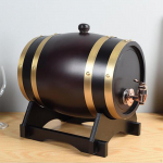 &Otilde;llevaadi dosaator Tamme veini vintage stiilis puitlaagerdus veini jaoks, 1.5L