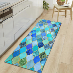 Puitprintiga k&ouml;&ouml;gimatt Pehme paksendatud k&ouml;&ouml;gimatt Veekindel libisemiskindel &otilde;likindel p&otilde;randamatt 60*180cm