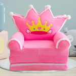 Kokkupandav laste diivanikate tugitool kolmekorruseline imik armas mini pink crown