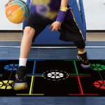Korvpalli treeningmatt Agility Jalaastmed Paranda Agilityt, H&uuml;ppeid ja Kontrolli Vaikne 94cmx67cm
