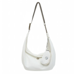 Nailonkott Naiste &otilde;lakott Suure mahutavusega kaenlaaluste kott valge