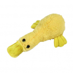 Lemmiklooma m&auml;nguasi interaktiivne hammustuskindel pehme armas kollane pardi kujuga koera kriuksuv m&auml;nguasi lemmiklooma