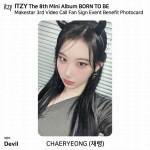 ITZY 8. minialbum Born To Be Makestar 3. Videok&otilde;ne f&auml;nnim&auml;rgi s&uuml;ndmuse fotokaart Chaeryeong - #2