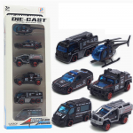 6 tk sulamist autom&auml;nguasi, s&otilde;jatehnika s&otilde;iduk, automudeli m&auml;nguasjade komplekt 6 tk sulamist kaunistus unikaalne peen helikopter puhkusepeoks lastele Size:6-7cm,6Pcs must