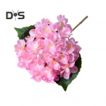 Kunstlik hortensia roheliste lehtedega varre realistlik v&otilde;ltslilledega pulm Kodukontori laua keskosa Kunstlik lilleokstest lilleseade