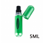 5 ml korduvt&auml;idetav parf&uuml;&uuml;mipudeli pump Kvaliteetne kaasaskantav alumiiniumist presspihustiga pudel