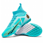 Meeste Suur Suurus K&otilde;rge S&auml;&auml;rega Jalgpallijalatsid Pikkade Naastudega Libisemiskindlad TPR Kunstmuru Laste Jalgpallisaapad 46 valge/kuld