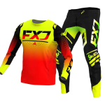 Motokrossi kampsun ja p&uuml;ksikomplektid v&otilde;idus&otilde;idu&uuml;likond Racer Gear Set Off-road MX Enduro MOTO meeste komplektid naiste m&auml;est allam&auml;ge mootorratta kombinatsioon XL-36
