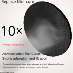 Juhtmevaba lauaarvuti &otilde;hupuhasti Mini k&ouml;&ouml;gikubu USB-laetav Okap Kuchenny kaasaskantav majapidamisgrill kuumapoti vaigistatud &otilde;hupuhasti