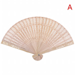 Jaapani kokkupandav ventilaator Puidust k&auml;silillega Kuu Bambusest taskuventilaator B