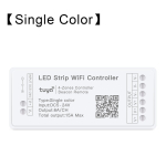 WiFi LED-kontroller Alexa Google Home H&auml;&auml;lega juhtimine RGB RGBW CCT LED-riba Smart Life APP-i kontroller Bluetooth DC12V-24V