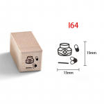 Multifilmi pulgakuju muster puidust margid naiste perioodi igap&auml;evaelu seeria kalendriplaneerija tempel v&auml;ljal&otilde;igete album Ajakirja raamatu pitser