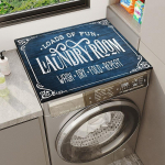 Lihtne &uuml;hev&auml;rviline pesumasin k&uuml;lmkapp k&uuml;lmkapp mikrolaineahi tolmukate imav dekoratiivmatt libisemiskindel pad 30*40cm