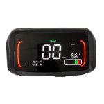 48V&ndash;72V v&auml;rviline LCD-ekraani arvesti juhtpaneel EBike elektrilise rolleri jaoks display only black