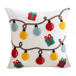 Christmas Throw Padjap&uuml;&uuml;r V&auml;rviline multikas teema Prindi Ruudukujuline Magamistoa elutoa diivan 4