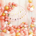 &Otilde;hupallikaare komplekt + &Otilde;hupallid Garland S&uuml;nnip&auml;evapeo Baby Shower Dekoratiiv&uuml;likonna t&auml;hed/lipud A