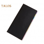 Scratch Pad Shell Erksav&auml;rviline Kleepm&auml;rkmed Veebaasil liim Korduvkasutatav erksav&auml;rviline memopadi kontoritarbed must