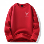 Moodne meeste dressipluus polsterdatud kampsun meeste s&uuml;gis-talvine uus puuvillane paksendatud avar top kampsun meeste lambapea tr&uuml;kiga jakk M: recommended 80-55kg