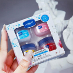 Vaseline huulepalsam Rosy Lips kakaov&otilde;i kreem naturaalne toitev taimne huulekreem l&auml;bipaistev niisutav h&uuml;drateeriv huultehooldus mittekleepuv v&auml;hendab huulejooni 4PCS