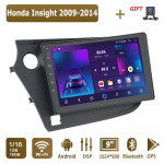 Android Carplay Autoraadio Honda Insight 2009-2014 jaoks Multimeediam&auml;ngija Peaseade Stereo GPS-navigatsioon BT WIFI 2+32GB 1+16GB,LHD