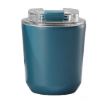 Youshengi roostevabast terasest vaakum-isolatsioonitass silikoonkaanega isoleeritud trumliga reisikohvikruusi lekkekindel korduvkasutatav kahekordse seinaga kohvikumm 280ml punane