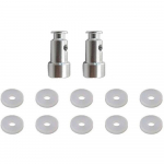 K&ouml;&ouml;gin&otilde;utarvikud Survepliidi tihendir&otilde;ngad Kuulujukklapi tihendi tihend pliidi osad 12pcs set