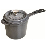 Emailitud malmpadjakann - STAUB - 14cm - Grafiithall - Suur mahtuvus 1.2L
