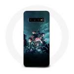 Coque Maniacase pour Samsung Galaxy S10 Plus Tanjiro nezuko demon slayer