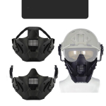 Tactical Iron Warrior Mask Half Face Module Taktikalise maski &uuml;hev&auml;rviline versioon None must