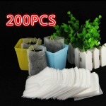 200 tk/pakk aiatarbed Keskkonnakaitse puukoolipotid istikute kasvatamise kotid 8*10cm kangas