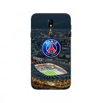 Coque Samsung Galaxy j7 2018 psg logo stade nuit tour eiffel Maniacase