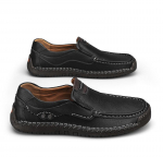 Mood Meeste V&auml;ljas Hingavad Loaferid Mehele K&otilde;igega Sobivad Pehmed Mugavad Libisemiskindlad Madalad Mokassiinid S&otilde;idukingad Ehtsast Nahast Vabaajajalatsid 45 tumepruun v&auml;rv